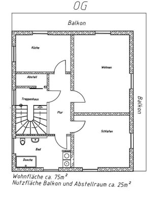 2-Zimmer-Wohnung mit Balkon in Walchstadt-Icking für max. 2 Personen
