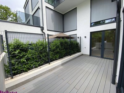 Moderne 2-Zimmer-Wohnung mit großzügiger Wohnküche und großer Terrasse