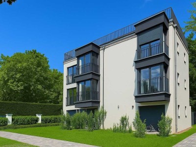 Stilvolle Luxus-1-Zimmer-Wohnung in grünem Dahlem Solide Investition