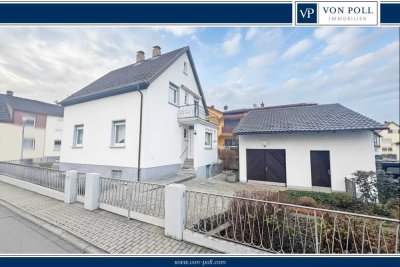 Charaktervolles Einfamilienhaus mit liebevollem Garten und viel Potenzial
