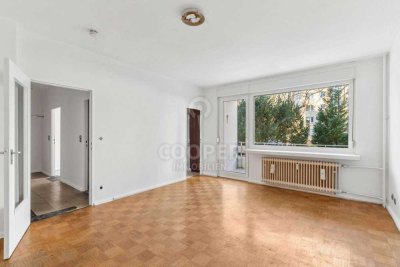 Sehr ruhige 2-Zimmer Erdgeschosswohnung mit Balkon