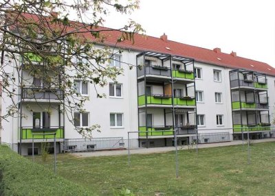 Sanierte 3-Raum-Wohnung mit Balkon
