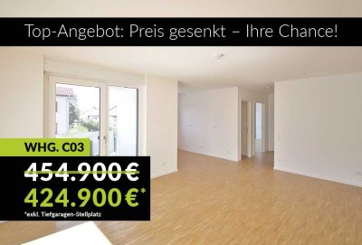 Perfekt für Singles oder Paare: 2-Zimmer Wohnung in Wolfartsweier