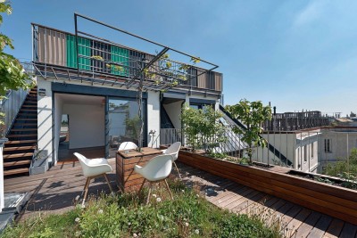 Exklusive Maisonette mit Dachterrasse und traumhaftem Weitblick – Dachgeschoßjuwel beim Aumannplatz