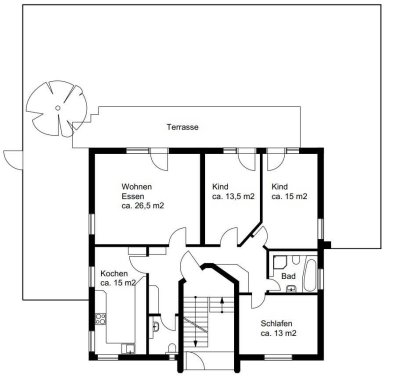 Frisch renovierte 4-Zimmer Wohnung mit Garten in Germering