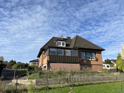 126 m² Wohnglück sieht so aus! Freistehendes Einfamilienhaus mit schönem Ausblick und Garten