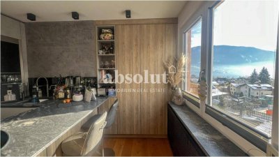 Exklusive, komplett renovierte und modern gestaltete Wohnung, mit Traumaussicht auf den Zeller See!