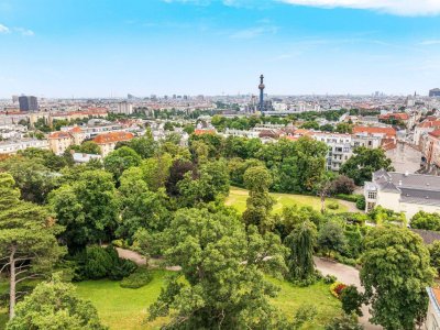 Lichtdurchflutete Dachgeschoss-Wohnung | 3 Terrassen | Fernblick