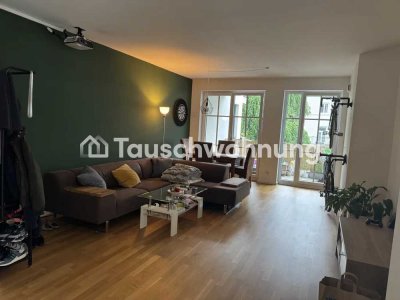 Tauschwohnung: Helle Neubauwohnung mit Wohnküche, Balkon in zentraler Lage