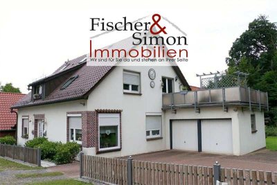 Marklohe OT Oyle-sehr gepflegte Immobilie mit schönem rückw. Garten, Dachterrasse u. Nebengebäuden