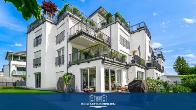 Exklusive Erdgeschosswohnung aus 2014 mit großzügigem Privatgarten in Germering!