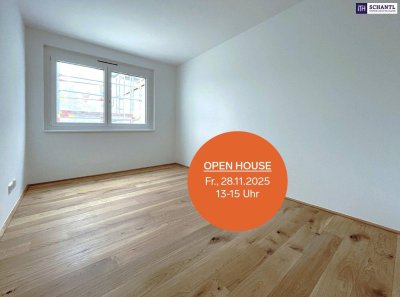 OPEN HOUSE 28.11.! Hochwertig I Nachhaltig I Ruhig I Perfekt angebunden! 2-Zimmer Dachgeschoßwohnung im DAS WEGL!