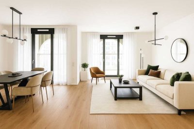 Großzügige Dachgeschosswohnung. 4-Zimmer Wohnung mit Loggia und moderner Ausstattung