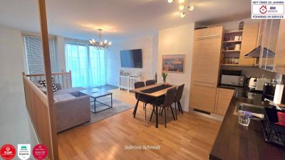 Moderne Maisonette mit 3 Zimmern, optionalen Garagenplatz &amp; französischen Balkon in 1090 Wien (AKH) -hell, zentral und ruhig*