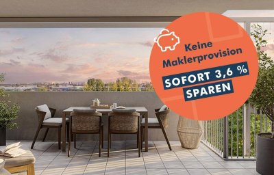 Attraktive Kapitalanlage: 3-Zimmerwohnung mit XL-Balkon, niedrigen Betriebskosten