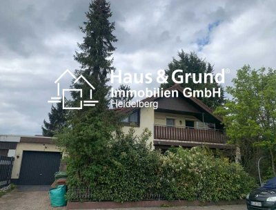 Haus & Grund Immobilien GmbH - freistehendes 2-Familienhaus mit großem Garten in St.Leon-Rot