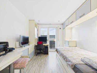 Möbliert vermietetes Apartment mit Zugang zu Fitnessstudio, Pool, Sauna & mehr
