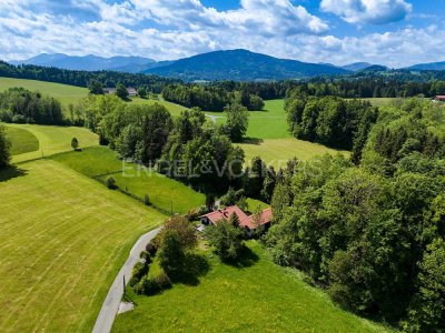 Exklusives Landhaus in Alleinlage mit Alpenblick und Sauna