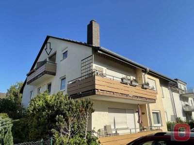 Gemütliche 2-Zimmer-DG-Wohnung mit Balkon in ruhiger Lage von Heddesheim- frei ab 01.09.2025
