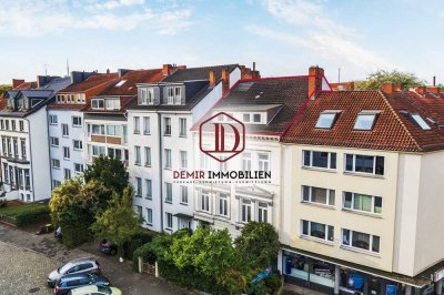 Charmante Dachgeschosswohnung in zentraler Lage von Bremen-Mitte
