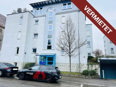 VERMIETET!Innenstadt! Helle und sehr schöne 3-Zimmer-Wohnung mit TG-Stpl. und Terrasse zu vermieten!