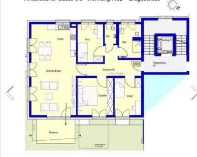 PROVISIONSFREI: Großzügige 4-Zimmer-Terassenwohnung mit EBK und TG im Zentrum
