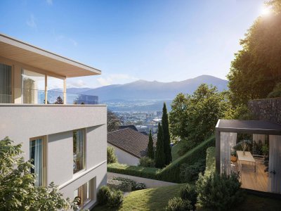 Einzigartige Neubau-Villa am Südhang von Innsbruck im Stadtteil Hötting