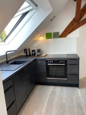 Stilvolles Studio in Altbauvilla
