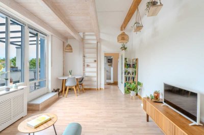 Moderne 2 Zimmerwohnung mit traumhafter Dachterrasse