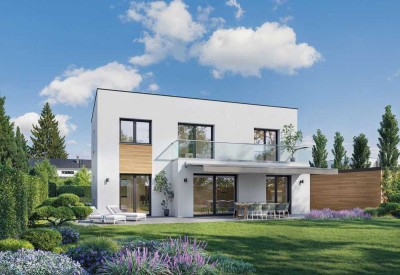 Luxuriöse Bauhausvilla, Erstbezug ab April 2026, traumhaftes Wohnen am See in Pouch