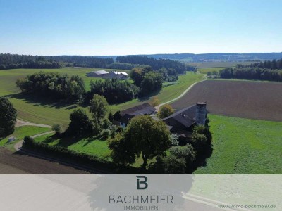 *** Toller Dreiseithof zur Sanierung in einmaliger Lage mit Weitblick vor den Toren Landshuts ***