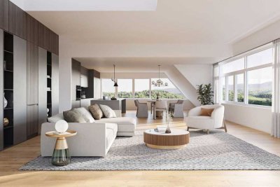 NEUBAU-TRAUM AUF 2 EBENEN - 240 m² große Maisonettewohnung mit Dachterrasse in Premiumlage