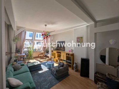 Tauschwohnung: Helle Dachgeschosswohnung
