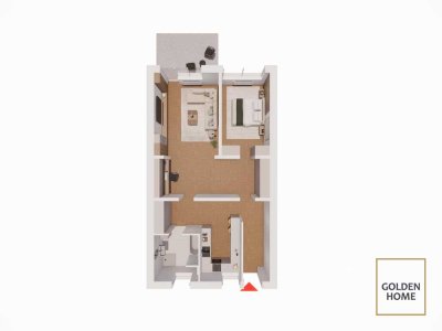Exklusiver Grundriss: Ebenerdiges Wohnen am Grünen