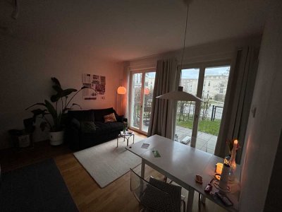 Modern möbelierte 1,5 Zimmer Whg befristet