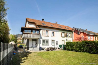 *PREISVORTEIL* Doppelhaushälfte mit 3 Etagen, modernisiert & vielseitig nutzbar in Bad Säckingen