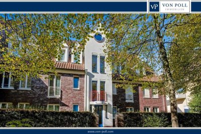 Gepflegte 3-Zi.-Wohnung mit Balkon u. TG-Stellplatz in zentraler Lage von WAF (Bj. 1998)