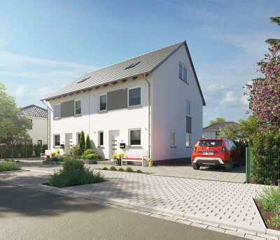 Doppelhaushälfte in Spitzen-Lage von Strausberg mit Town & Country Haus