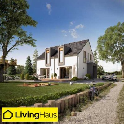 Energieeffizientes Einfamilienhaus, Homeoffice, 2 Kinderzimmer, inklusive Grundstück