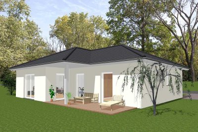 Wohnen auf einer Ebene im Bungalow mit Grundstück!