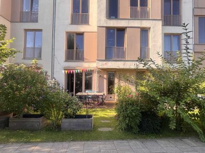 familienfreundliche Maisonette mit Garten und Tiefgarage - ruhig & zentral gelegen