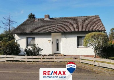 Ihr Rückzugsort am Waldrand–charmantes Einfamilienhaus mit großem Garten in Lachendorf! (SY-1020-77)