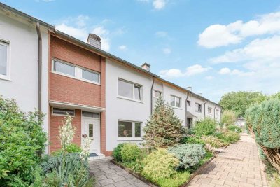 Kleines Glück mit Garten!