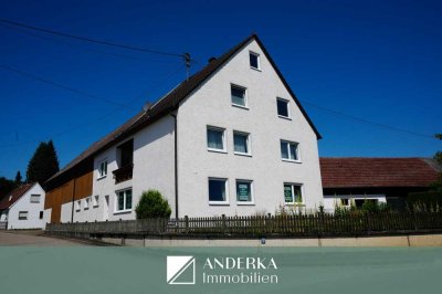Ländliches Wohnen mit viel Platz – Ehemaliger Bauernhof zur Miete in Hammerstetten.