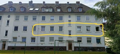 Zwei behagliche Wohnungen in Top Lage in Gießen nebeneinander: jeweils 3ZKB renoviert