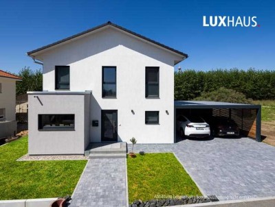 Wohnen mit Weitblick - Architekturqualität von LUXHAUS