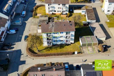 Helle 3-Zimmer-Wohnung mit Balkon und Garage