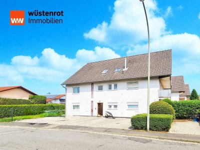 Erdgeschoss komplett! ETW in Gelnhausen-Hailer, 4-ZKB, ca . 120 m² WFL, Terrasse, Parkplatz, Keller!