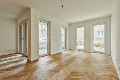 ZWEI ODER DREI ZIMMER IM ERSTBEZUG NACH SANIERUNG  JÄGERVORSTADT UND DOCH GANZ RUHIG GELEGEN