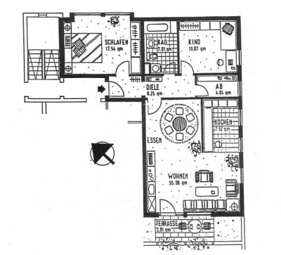Großzügige 3-Zimmer-Wohnung mit Balkon in Bad Saarow